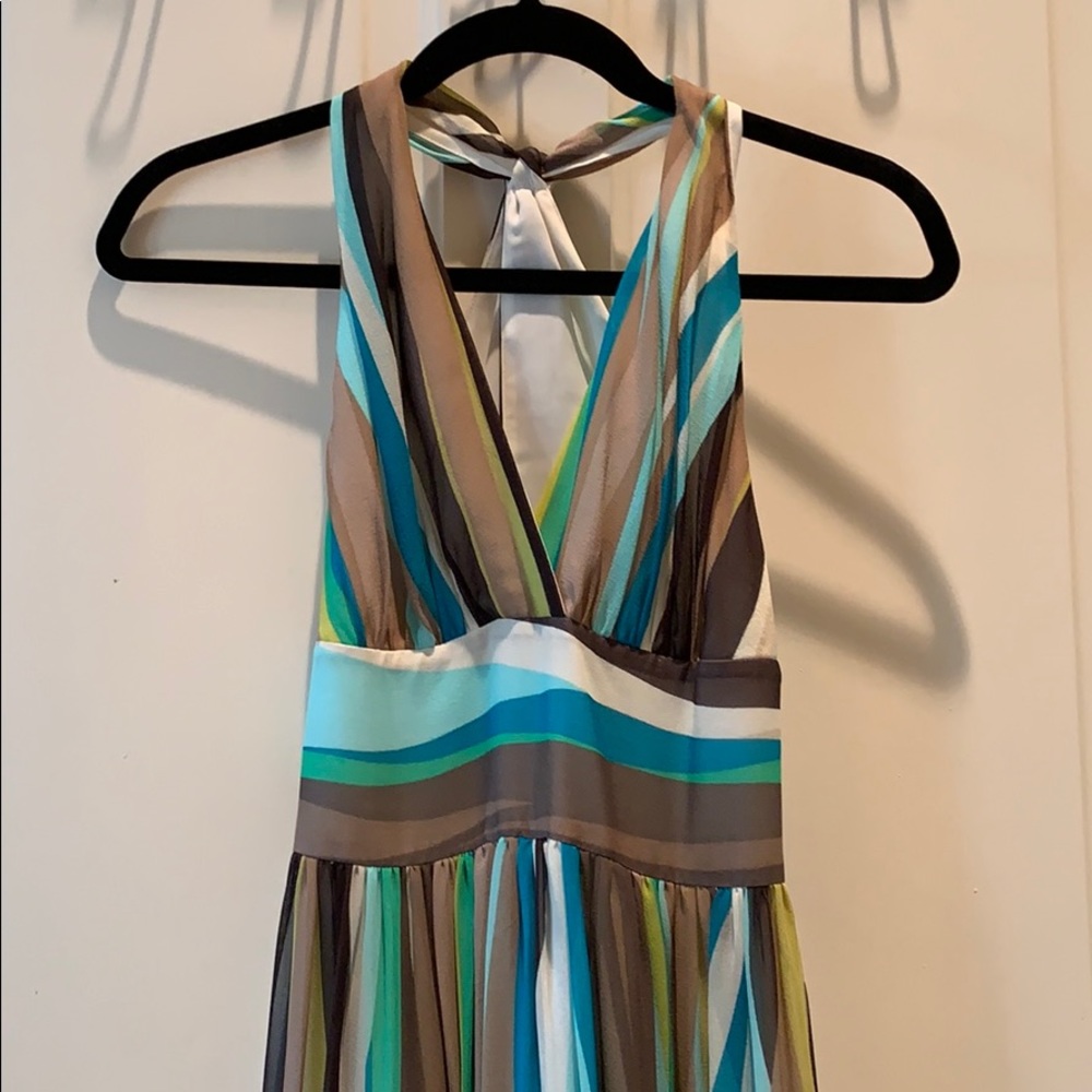Multi stripe dress